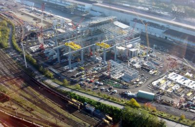Stahlwerk Carinox Belgien
