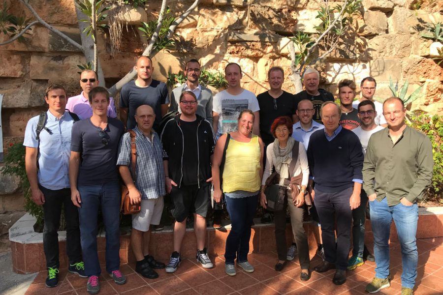 Foto des Teams vom Ausflug nach Mallorca