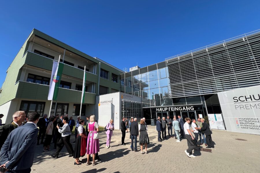 Eröffnung Schulzentrum Premstätten / Tragwerksplanung 3